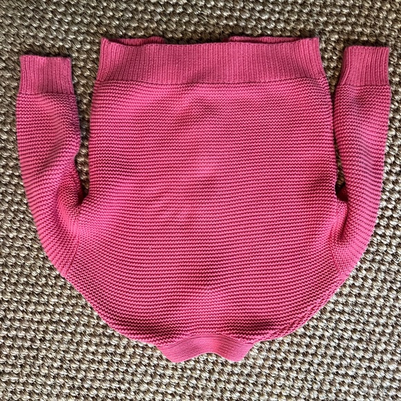 Alex Mill Pink Button-Up Cardigan - Picture 4 of 4